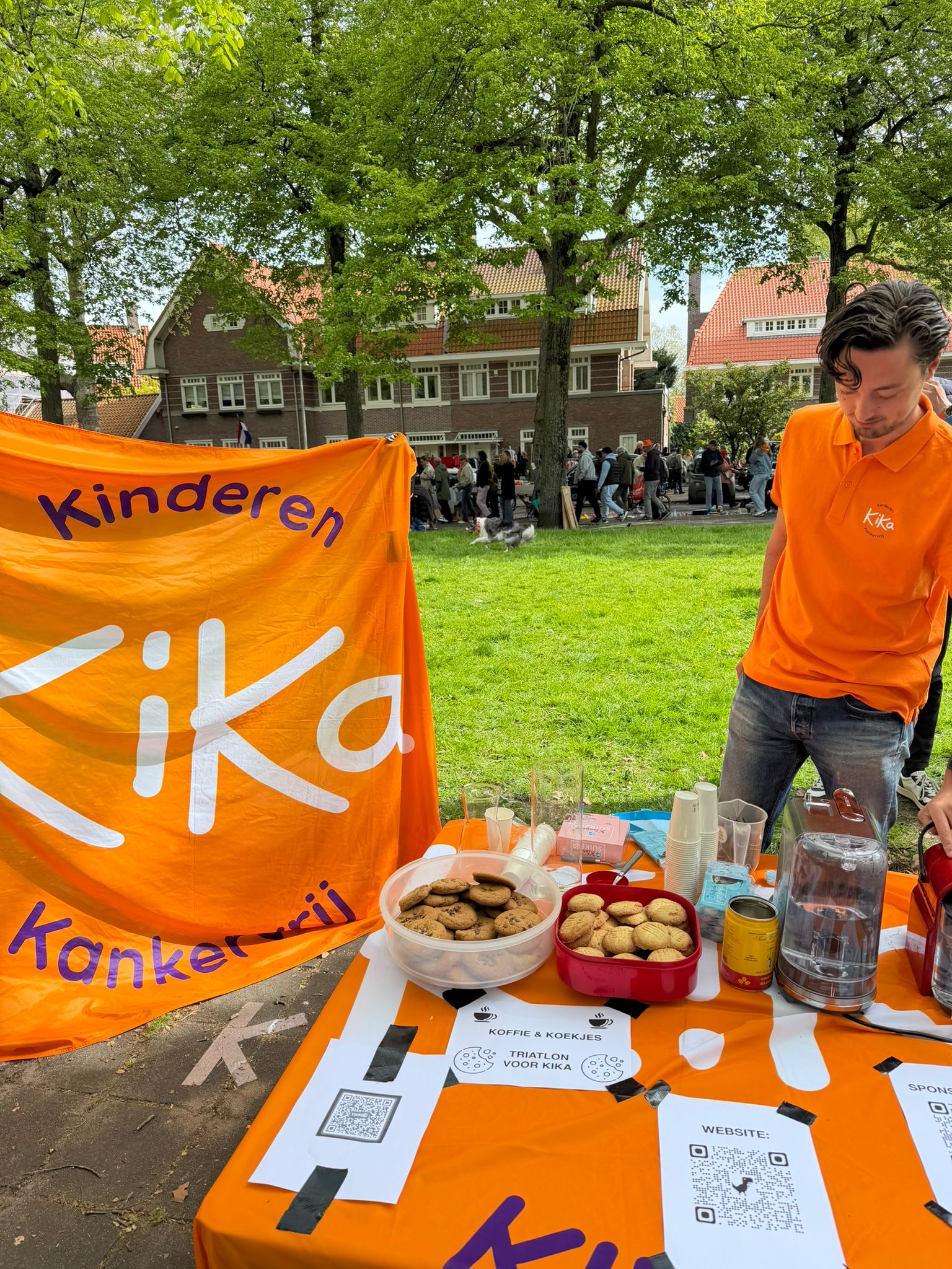 Koningsdag KiKa kraam