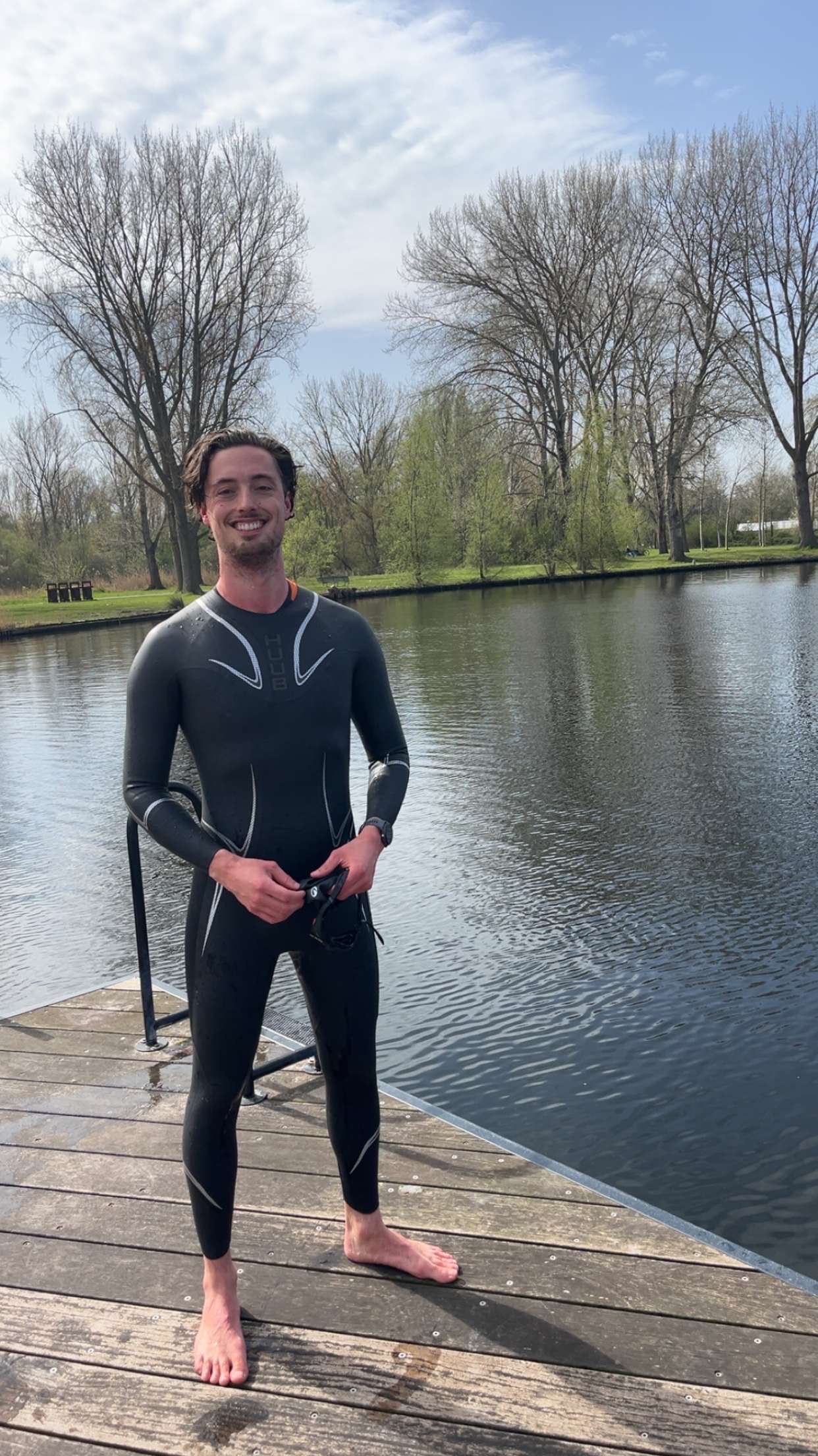 Louis in wetsuit